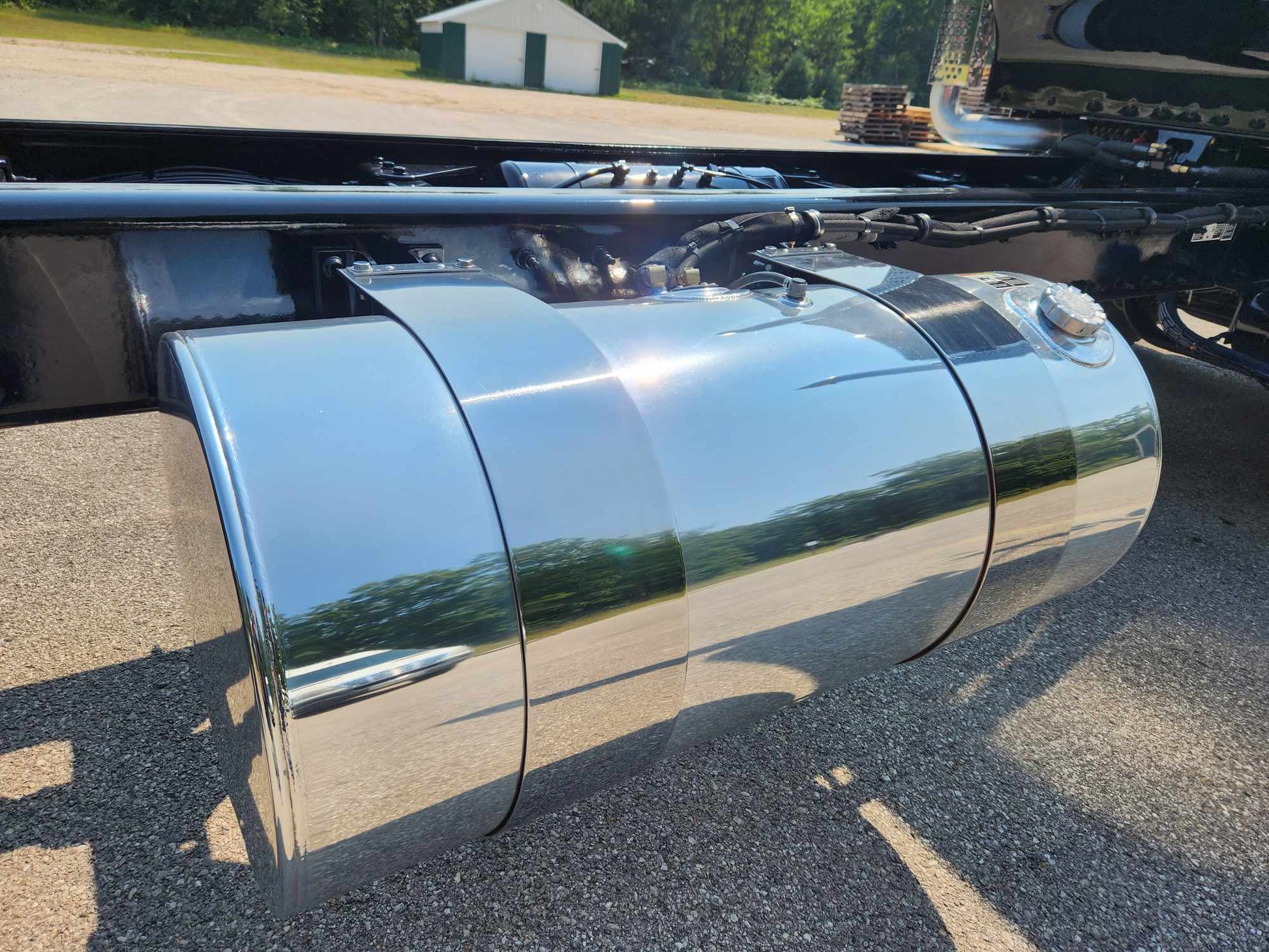 Alumcleared Truck Tank and AlumaPolished