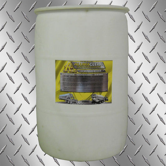 Cement & Lime Remover, 55 gallons, Removes Cement and lime build up from painted and aluminum surfaces